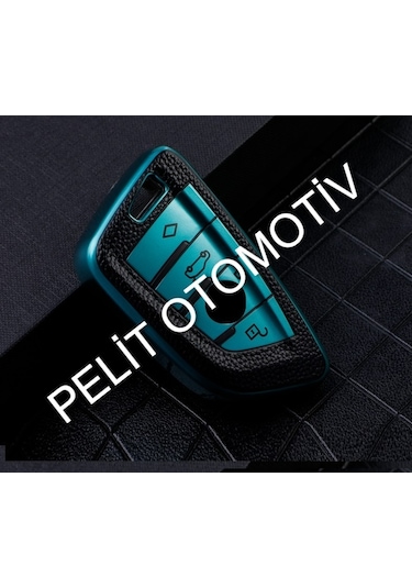 Bmw X1 X3 X5 X6 X7 Anahtar Kılıfı Süperlüx Keyless Yeşil