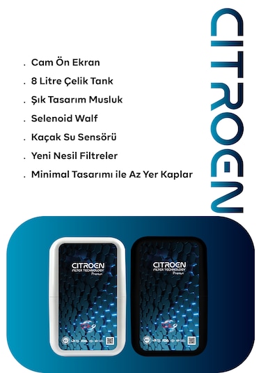 Ph9 Pompalı Su Arıtma Cihazı 6 Aşamalı Alkalili Yüksek Perform...
