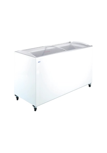 Uğur UDD 500 SCB 430 LT Düz Sürme Bombe Camlı Muhafaza Dolabı