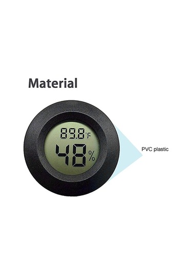 Springsun İç Mekan Sensörlü Termometre & Nem Ölçer: -0 C-50 C %10-%99 Rh - Ev, Sera, Bodrum, Evcil Hayvanlar