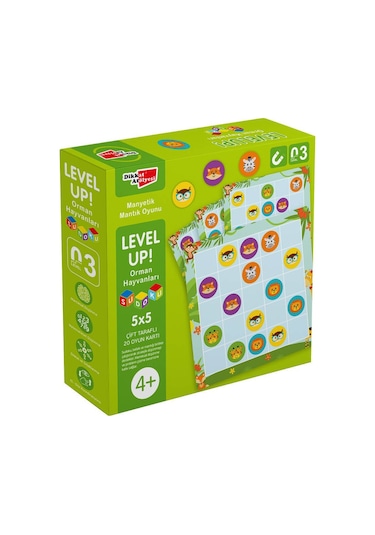 Levelup! 3 - Orman Hayvanları Sudoku - Dikkat Atölyesi
