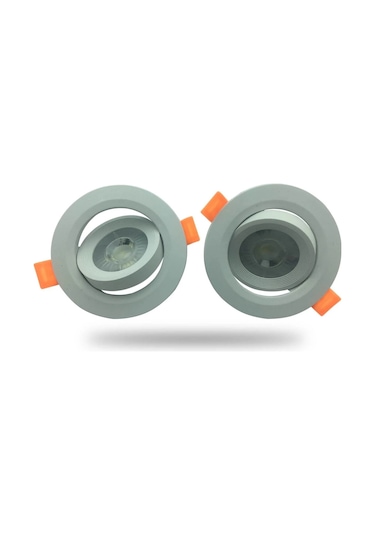 5W Cob Led Spot Armatür - Birinci Kalite - Beyaz Işık Beyaz