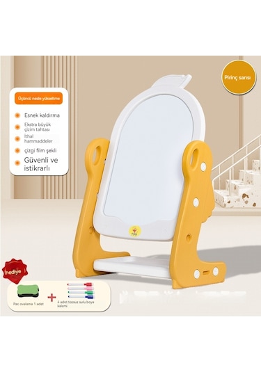 Mengtuo Çocuk Çizim Tahtası, Manyetik Yazı Tahtası, Tozsuz Şövale, Masa Ve Sandalye Çizim T Yürümeye Yazı Tahtası ve Aks. 56348165