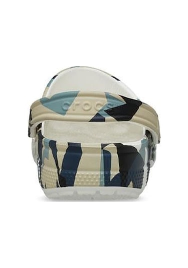 Crocs Geo Camo Clog Kadın Sandalet 211009-94s Beyaz