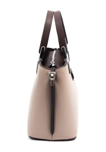 Silver Polo Kadın El Çantası 987 M105 45738 Koyu Bej Nix Kahve 45738 Koyu Bej Nix Kahve Çok Renkli