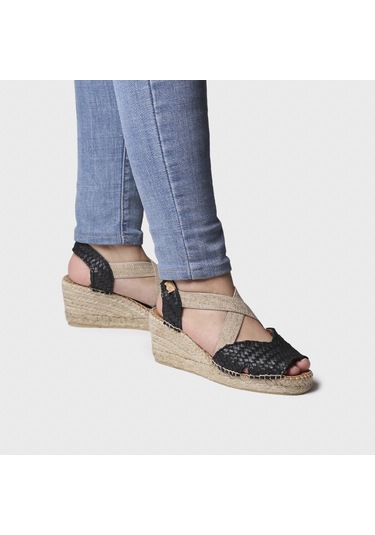 Black Sandalet Kadın Salina Toni Pons Negre Black Siyah