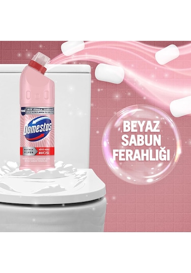 Domestos Beyaz Sabun Ferahlığı Çamaşır Suyu 6 x 750 ML
