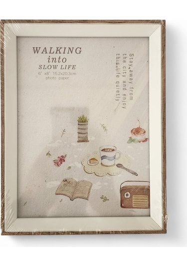 Ahşap Çerçeve 23 Cm X 18 Cm