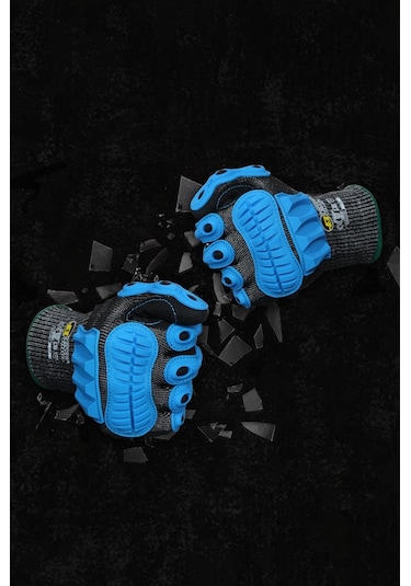 İş Eldiveni Hanvo Kesilmeye Dirençli Darbe Emici Eldiven