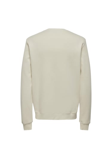 Only Erkek Sweatshirt .22030625 Beyaz