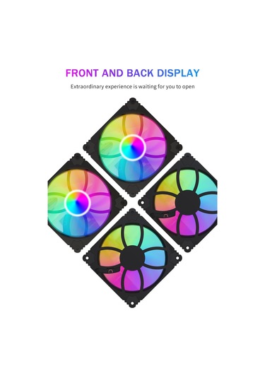 Snt Energy Yh-k-a-5vargb 120 Mm. Argb Yüksek Performans Düşük Gürültü Kasa Fanı