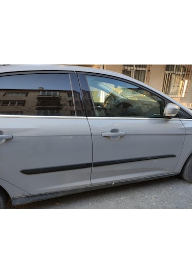Ford Focus Yan Kapı Çıtası Kapı Koruma Bandı 4 Parça Kum Desen