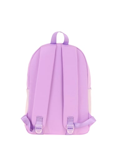 Kaukko Cube Üç Bölmeli Kız Çocuk Mor Okul Çantası - K1821 Mor