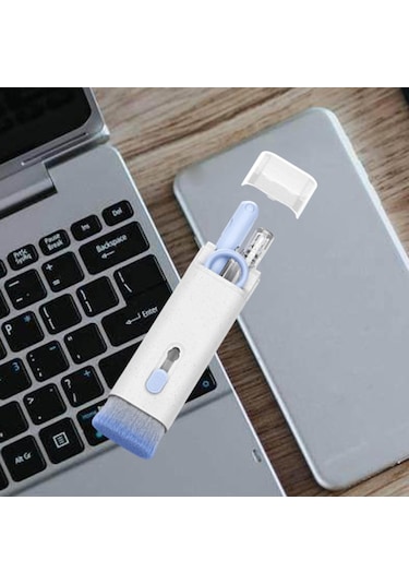 Homyl Kulaklık Temizleme Kalemi, Kulak Tıkacı Için Yumuşak Mavi