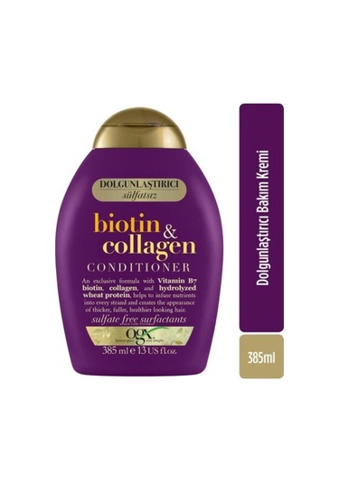 Ogx Biotin&Collagen Dolgunlaştırıcı Saç Bakım Kremi 385 ML