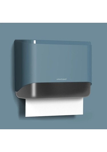 Fastbuy Dream011 Yeşil Banyo Kağıdı Dağıtıcısı, Duvara Monte, Deliksiz Havlu Tutucu, Tuvalet Havlu Dağıtıcısı Yeşil