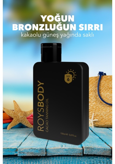 Roys Beauty Tanning Body Oil SPF6 150 ML