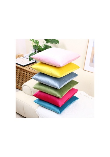 Kare Dekoratif Yastık Kılıfı Kadife Atma Yastık Kılıfları Kanepe Yatak Odası Araba Oturma Odası İçin Mavi Kare Dekoratif Yastık Kılıfı Kadife Atma Yastık Kılıfları Kanepe Yatak Odası Araba Oturma Odası İçin Mavi