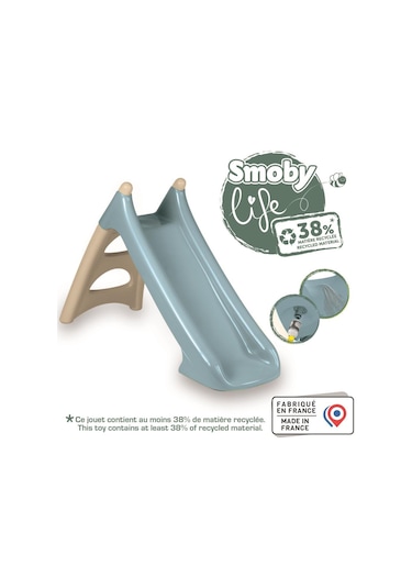 Smoby Life Xs Kaydırak - Su Bağlantılı, Mavi 820630 Renkli