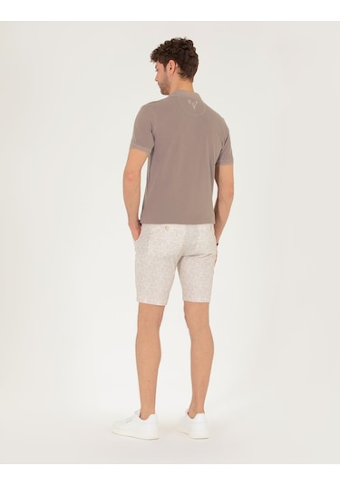 Pierre Cardin Erkek Bej Şort / Bermuda 50264882-vr011 Bej
