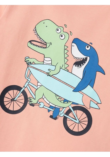 Name It Nmmvux Ss Top Erkek Çocuk T-shirt 13227488 Yavruağzı