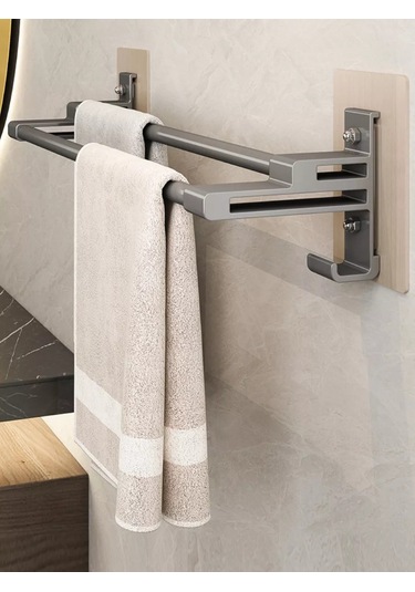 Vesalka Dla Polotenec Drilleme Gerektirmeyen 50 Cm Kendinden Yapışkanlık Havlu Askısı 230575196 Gri