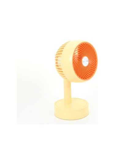 Winex Mini Taşınabilir Portatif Fan 3 Kademeli Vantilatör Sarı
