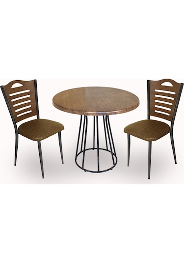 Beymobilya Bahçe Ve Balkon Masa Takımı Palermo Werzalit - Merdiven Tip 2 Li (540840544) Kahverengi