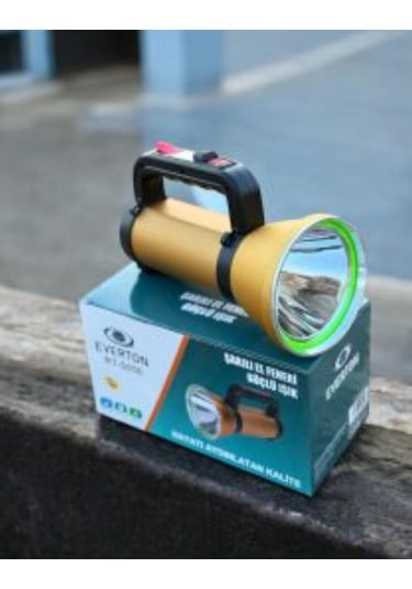 El Feneri 50w Şarjlı El Feneri Güçlü Işık Sarı