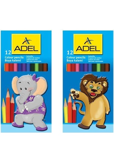 Adel 12'li Tam Boy Kuru Boya