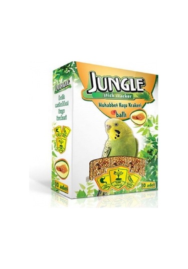 Jungle Ballı  Muhabbet Kuşu Krakeri  10' Lu