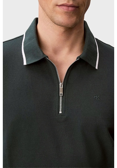 Calvin Klein Erkek Polo Lv04lf214g Pzm Petrol