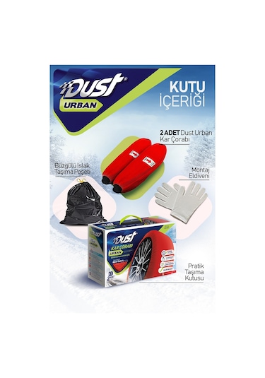 NKT GROUP 205 55 R16 Urban Kar Çorabı - Yüksek Kalite Medium
