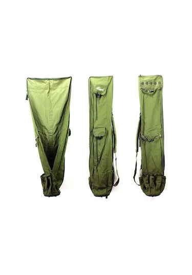 Carpers 3 Gözlü Kamış Çanta Haki 160cm
