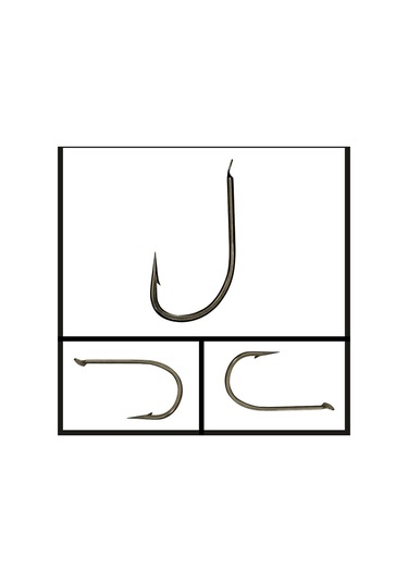 Uyguna-yakala 10'lu Paket Fishack 505 Bronz Olta İğnesi No: 4/0-gne.019