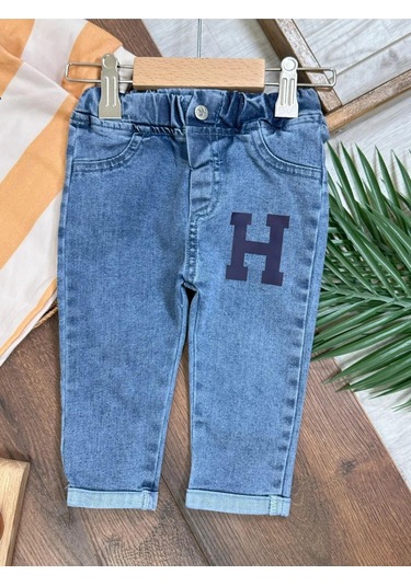 Şerit Çizgili Detaylı Likralı Polo Yaka Erkek Bebek Takım Sari