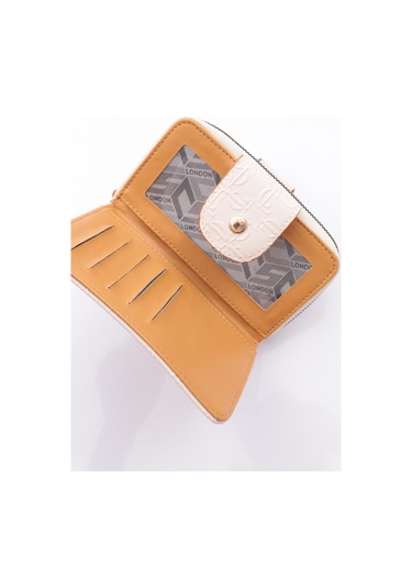 Ççs 80266 Kadin Portföy Cüzdan Bej