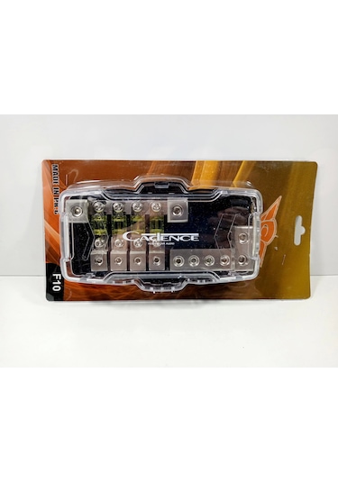 Cadence Amfi Sigortalı Blok Dağıtıcı 4 Lü Hem Artı Hem Şase Kablo Dağıtıcı Blok