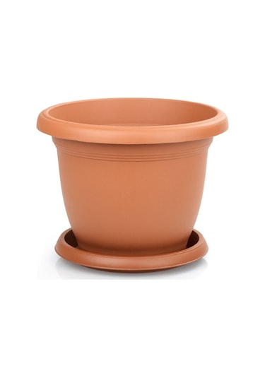 Villa Saksı 76 Lt - Kiremit Renk