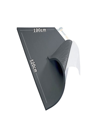 Kaput Altı İzolasyon Yapışkanlı Yalıtım Malzemesi 120 x 100 CM 6 MM