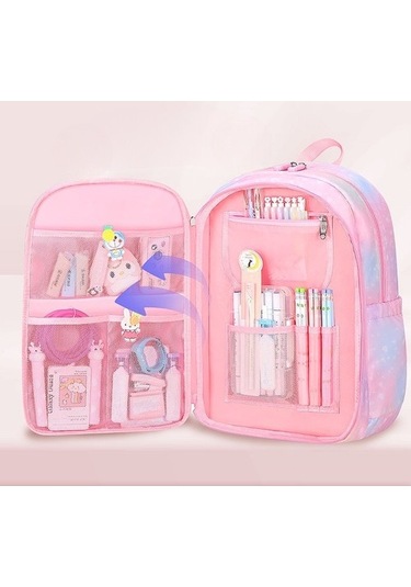 Sevimli Ilkokul Sırt Çantası Pembe Fp0yxy Pembe