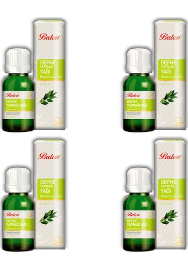 Balen Defne Yaprağı Yağı 4 x 20 ML