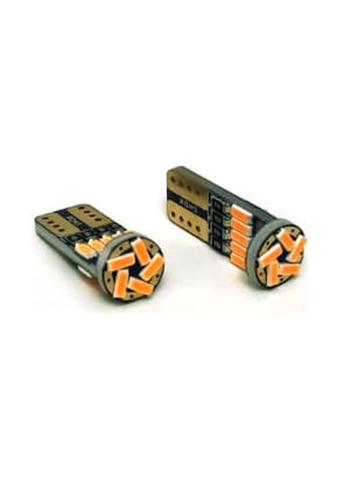 Femex Premium 15Smd Mini T10 Led Ampul Parlak Turuncu