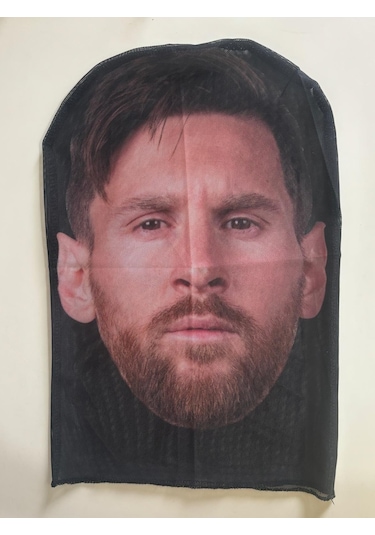 Lionel Messi 3 Boyutlu Nefes Alabilen Ünlü Maskesi
