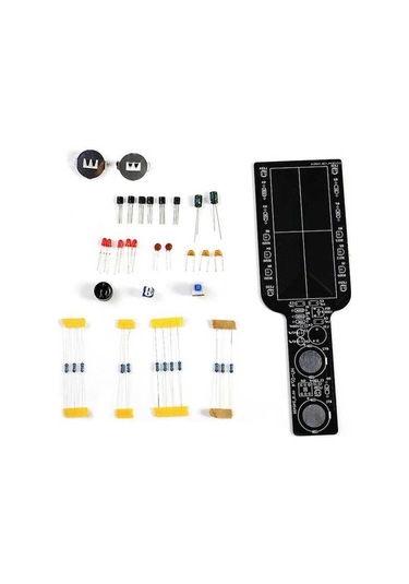 Pazly Basit Metal Dedektörü Yapım Kiti - Lehim Alıştırma & Devre Kartı Montajı Dıy Eğitim Seti