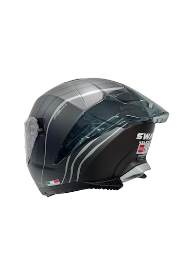 Sway Sw 865 Space Black White Güneş Gözlüklü  Beyaz - Mat Titanyum