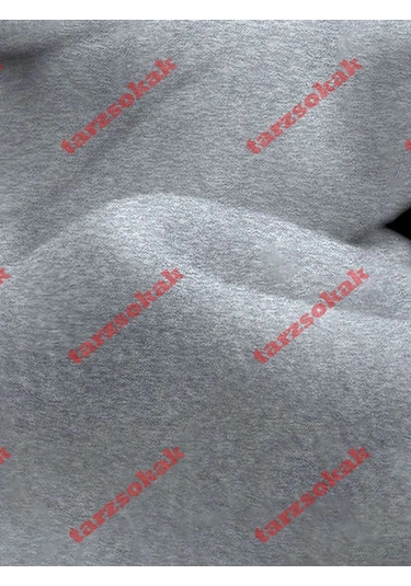 Tarzsokak Ecg Bisiklet Off-road Baskı Erkek Tişörtü Kış Cep Kapşonlu Moda Polar Sıcak Gevşek Kazaklar R Gri