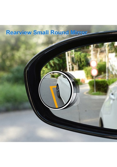 Neevoyu Araç Geri Görüş Ayna Seti, Süper Tutuculu 150 Krvatur, 360 Ayarlanabilir Geniş Açı, Blind Spot Gözlem, Beyaz 2 Adet