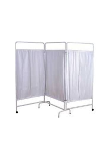 Muayene 3 Kanatlı Paravan Muayene Masası Paravanı Revir Paravanı