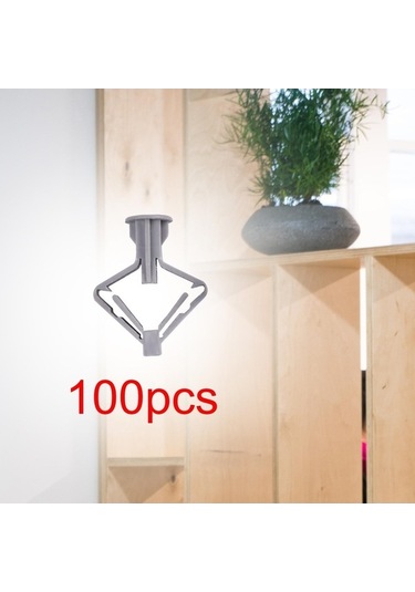 Trendooze Homyl 100x Alçıpan Tapa Donanım Ankrajı Gri Lamba İçin Aksesuar